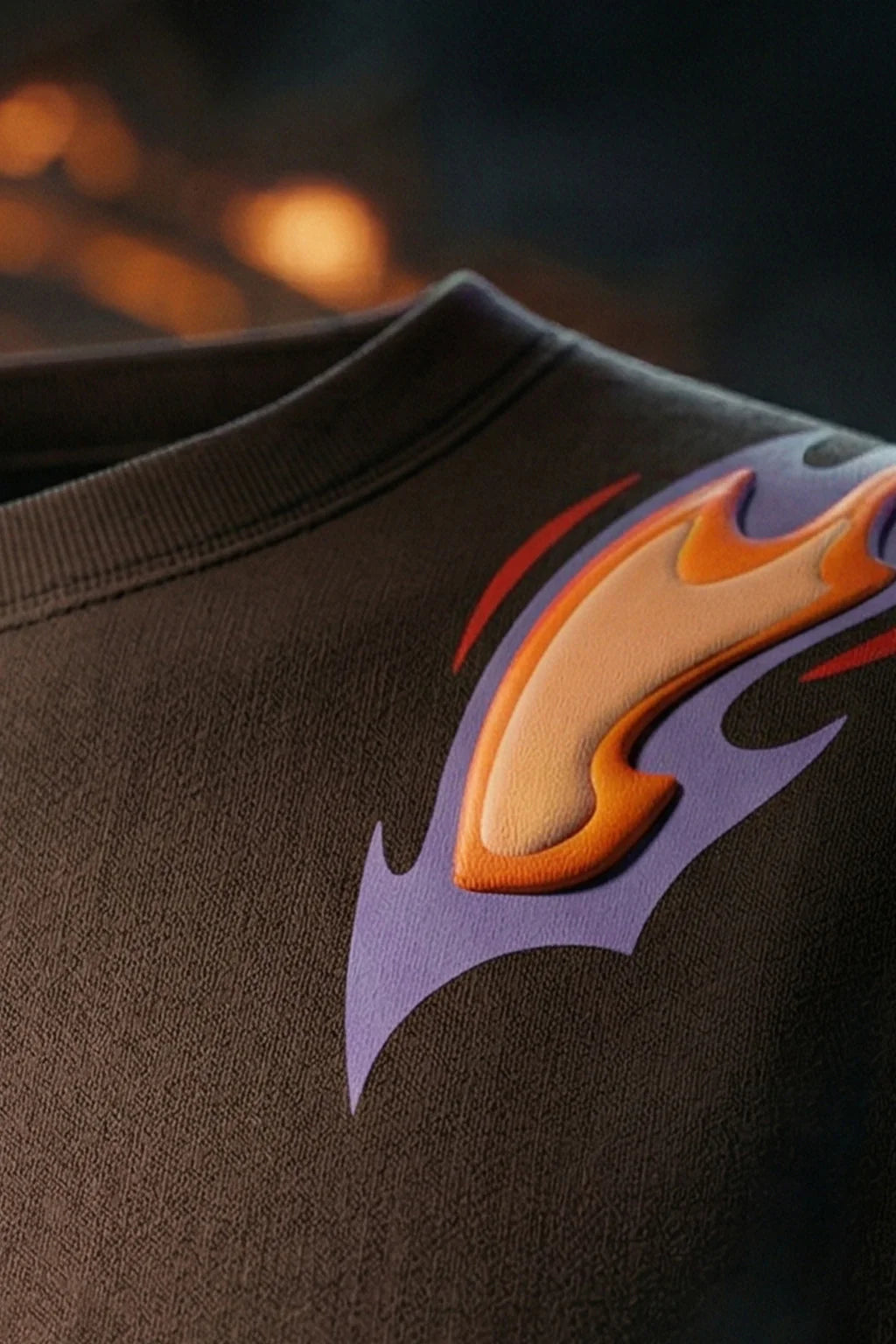 Agni oversized premium T-shirt – Guardian of the Sacred Flame | TRENDWEAR