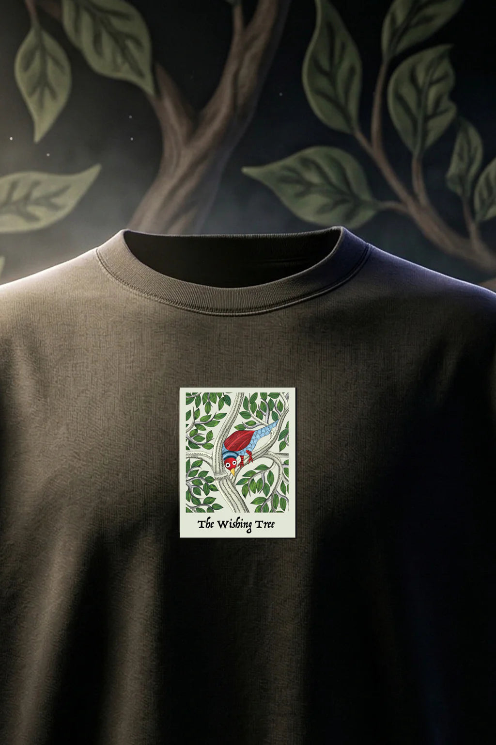 कल्पवृक्ष Black Printed Exclusive T-shirt Epic Collection
