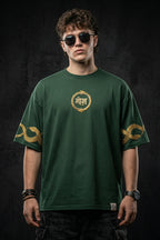 मोक्ष Green Printed Exclusive T-shirt Epic Collection