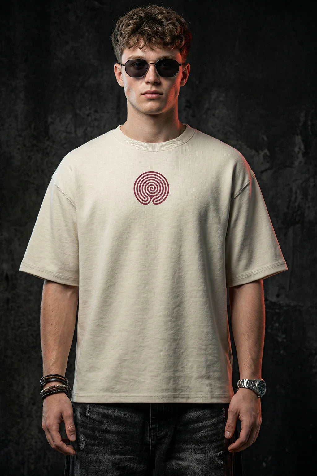 अभिमन्यु Swanwhite Printed Exclusive T-shirt Epic Collection