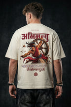 अभिमन्यु Swanwhite Printed Exclusive T-shirt Epic Collection